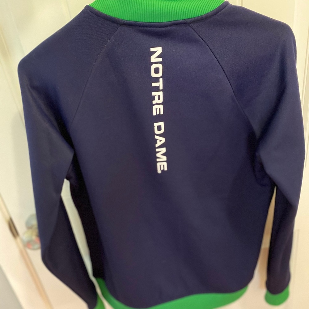 Norte Dame ZIP Up 💙💚